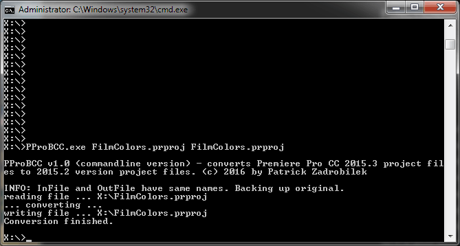 tutorial how to convert premiere project