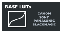 List of most popular Canon, Sony, Panasonic camera Base LUTs