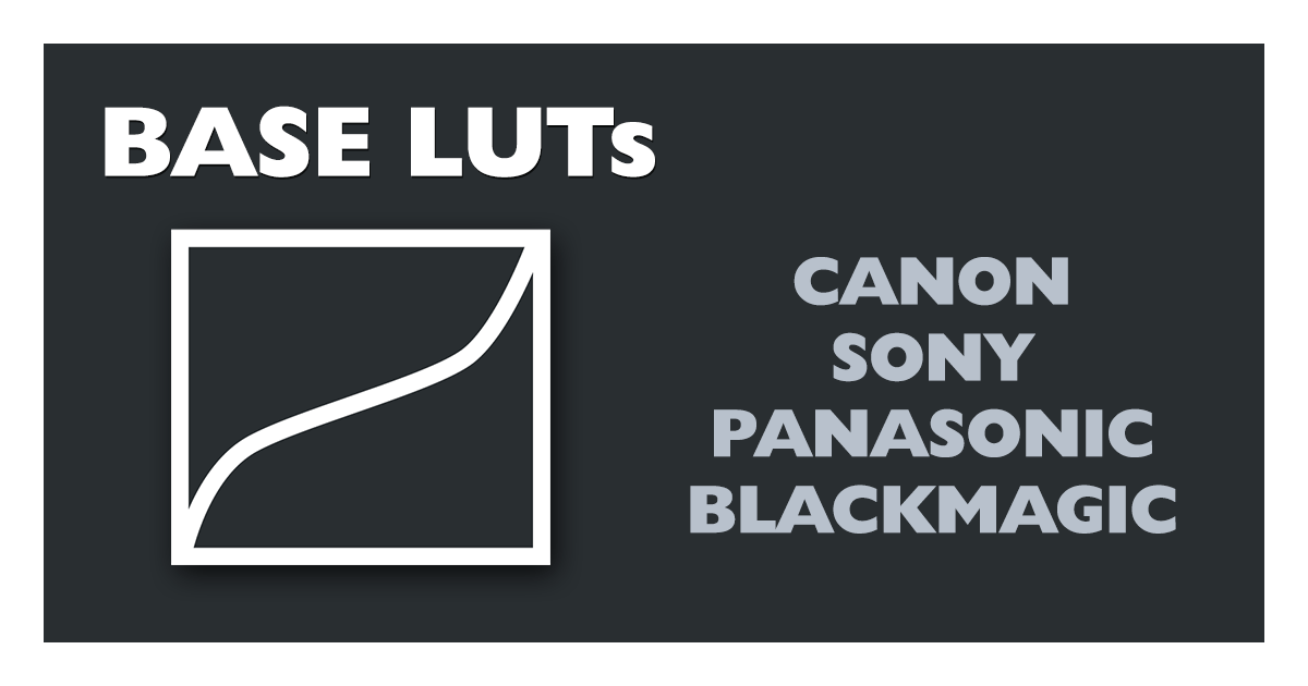 Camera Base LUT Canon Sony Panasonic