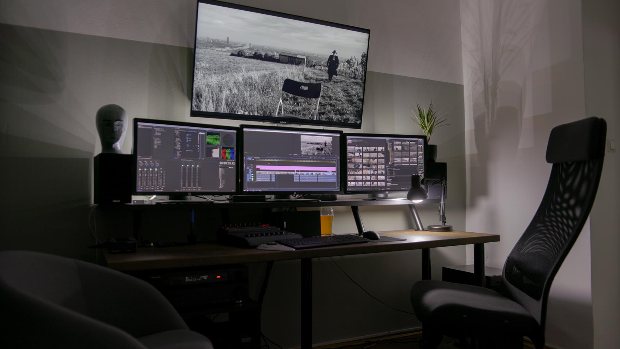 NTown Productions 4K Editing Suite Vienna Austria