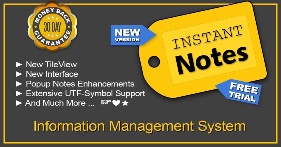 InstantNotes Information Management System