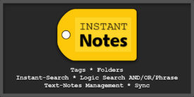 InstantNotes – Information Manager