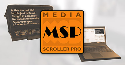 MediaScrollerPro Teleprompter Software