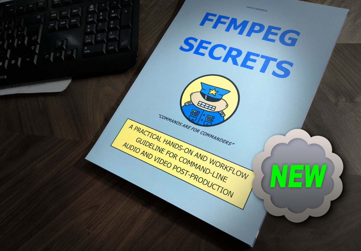 FFMPeg Secrets Book Patrick Zadrobilek