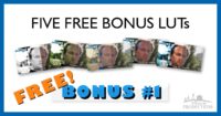 Download Five Free Bonus Styling LUTs