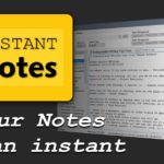 InstantNotes – the end of text note chaos