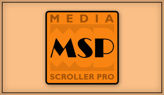 MediaScrollerPro Teleprompter Autocue Software Application Windows